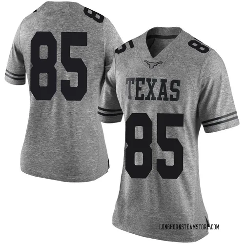 Women's Nike Emaree Winston Texas Longhorns Limited Gray Women Football College Jersey