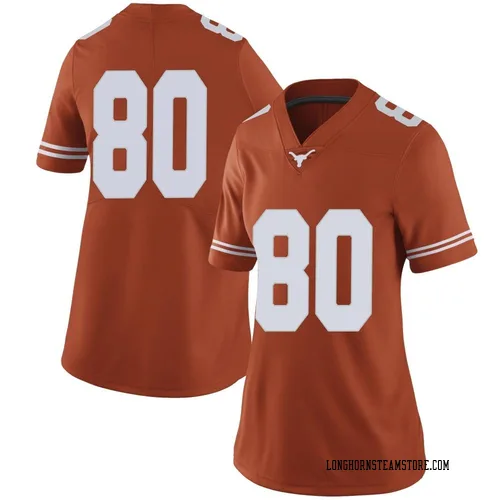 Women's Nike Freddie Dubose Texas Longhorns Limited Orange Women Football College Jersey