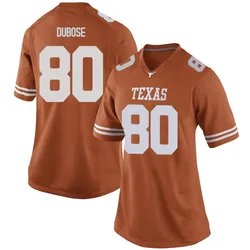 Women's Nike Freddie Dubose Texas Longhorns Replica Orange Women Football College Jersey