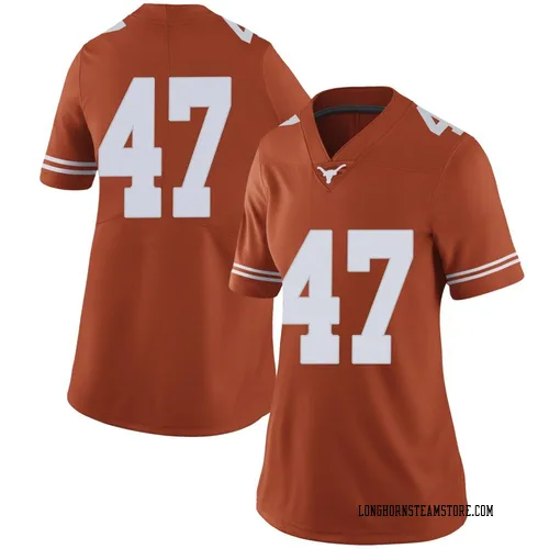 Women's Nike Gehrig Heil Texas Longhorns Limited Orange Women Football College Jersey