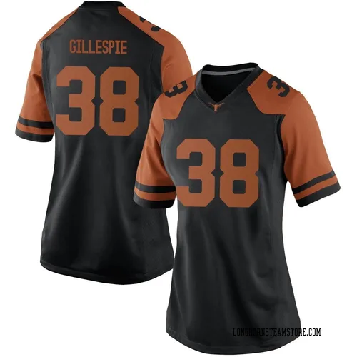 Women's Nike Graham Gillespie Texas Longhorns Game Black Women Football College Jersey