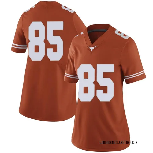 Women's Nike Gunnar Helm Texas Longhorns Limited Orange Women Football College Jersey