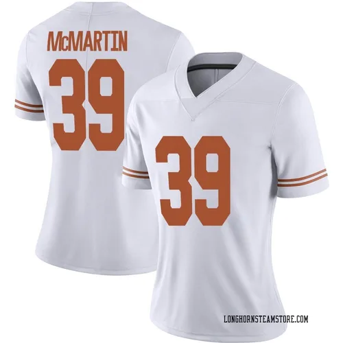 Women's Nike Hamilton McMartin Texas Longhorns Limited White Alternate Football Jersey