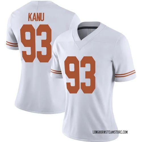 Women's Nike Hero Kanu Texas Longhorns Limited White Alternate Football Jersey