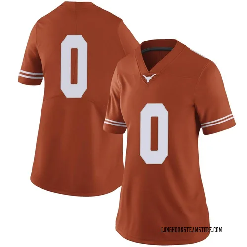 Women's Nike Ja'Tavion Sanders Texas Longhorns Limited Orange Women Football College Jersey