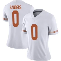 Women's Nike Ja'Tavion Sanders Texas Longhorns Limited White Alternate Football Jersey