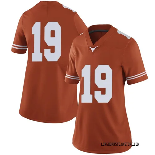 Women's Nike Jack Bouwmeester Texas Longhorns Limited Orange Women Football College Jersey