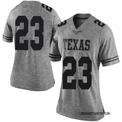Women's Nike Jaydon Blue Texas Longhorns Limited Blue Women Gray Football College Jersey