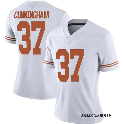 Women's Nike Jonathan Cunningham Texas Longhorns Limited White Alternate Football Jersey