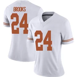 Women's Nike Jonathon Brooks Texas Longhorns Limited White Alternate Football Jersey