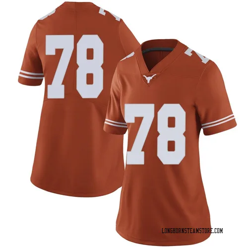 Women's Nike Jordan Coleman Texas Longhorns Limited Orange Women Football College Jersey