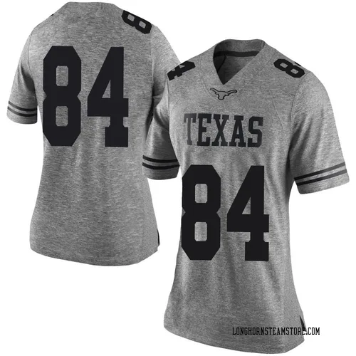 Women's Nike Jordan Washington Texas Longhorns Limited Gray Women Football College Jersey