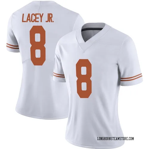 Women's Nike Karle Lacey Jr. Texas Longhorns Limited White Alternate Football Jersey