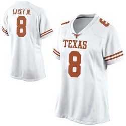Women's Nike Karle Lacey Jr. Texas Longhorns Replica White Football College Jersey