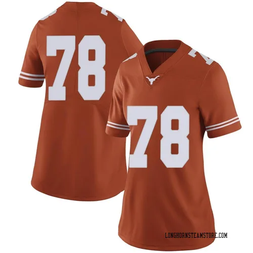 Women's Nike Kelvin Banks Jr. Texas Longhorns Limited Orange Women Football College Jersey