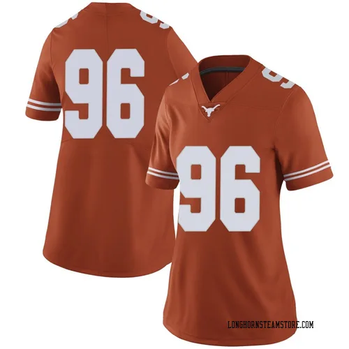 Women's Nike Lavon Johnson Texas Longhorns Limited Orange Women Football College Jersey