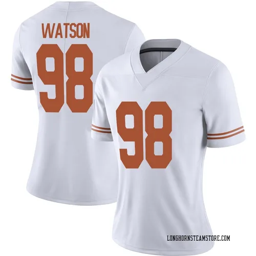 Women's Nike Maraad Watson Texas Longhorns Limited White Alternate Football Jersey