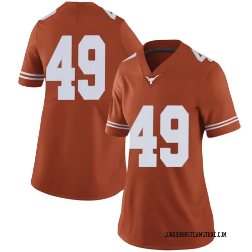 Women's Nike Mason Shipley Texas Longhorns Limited Orange Women Football College Jersey