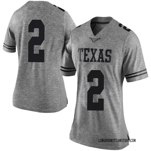 Women's Nike Matthew Golden Texas Longhorns Limited Gold Women Gray Football College Jersey
