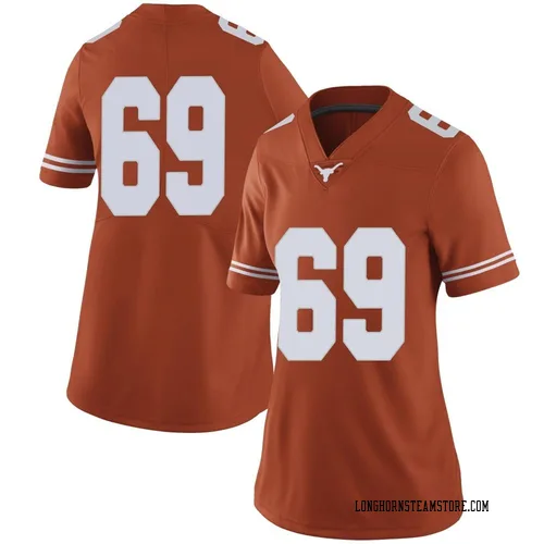 Women's Nike Max Merril Texas Longhorns Limited Orange Women Football College Jersey