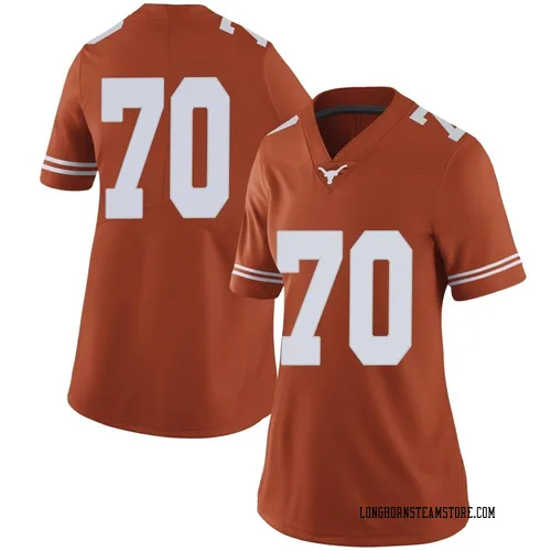 Women's Nike Nate Kibble Texas Longhorns Limited Orange Women Football College Jersey