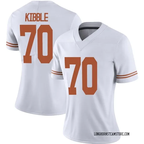 Women's Nike Nate Kibble Texas Longhorns Limited White Alternate Football Jersey