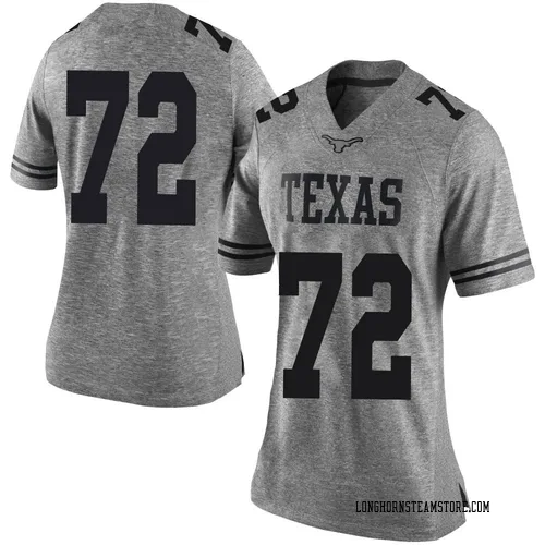 Women's Nike Neto Umeozulu Texas Longhorns Limited Gray Women Football College Jersey