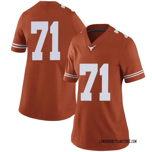 Women's Nike Nick Brooks Texas Longhorns Limited Orange Women Football College Jersey