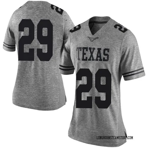 Women's Nike Reid Watkins Texas Longhorns Limited Gray Women Football College Jersey