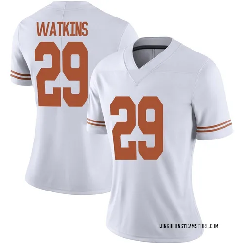 Women's Nike Reid Watkins Texas Longhorns Limited White Alternate Football Jersey