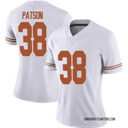 Women's Nike Remy Patson Texas Longhorns Limited White Alternate Football Jersey