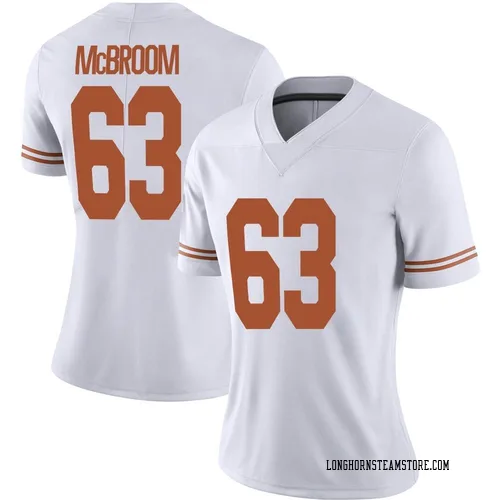 Women's Nike Rick McBroom Texas Longhorns Limited White Alternate Football Jersey