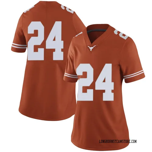Women's Nike Rickey Stewart Jr. Texas Longhorns Limited Orange Women Football College Jersey