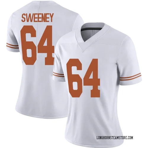 Women's Nike Robert Sweeney Texas Longhorns Limited White Alternate Football Jersey