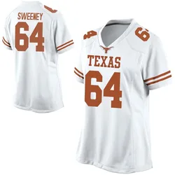 Women's Nike Robert Sweeney Texas Longhorns Replica White Football College Jersey