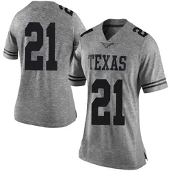 Women's Nike Ryan Niblett Texas Longhorns Limited Gray Women Football College Jersey