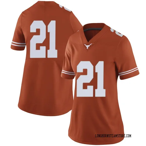 Women's Nike Ryan Niblett Texas Longhorns Limited Orange Women Football College Jersey