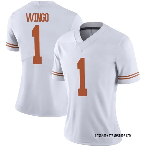 Women's Nike Ryan Wingo Texas Longhorns Limited White Alternate Football Jersey