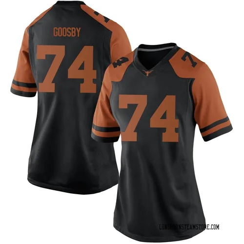 Women's Nike Trevor Goosby Texas Longhorns Game Black Women Football College Jersey