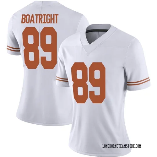 Women's Nike Ty Boatright Texas Longhorns Limited White Alternate Football Jersey