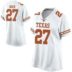 Women's Nike Wardell Mack Texas Longhorns Replica White Football College Jersey