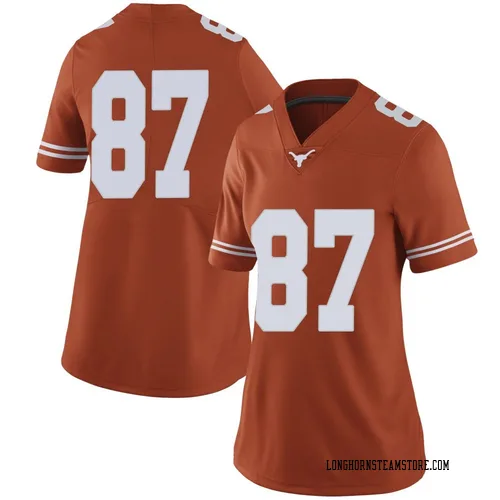 Women's Nike Will Randle Texas Longhorns Limited Orange Women Football College Jersey