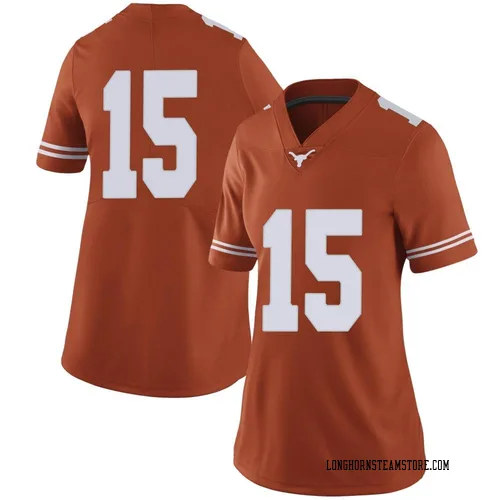 Women's Nike Will Stone Texas Longhorns Limited Orange Women Football College Jersey