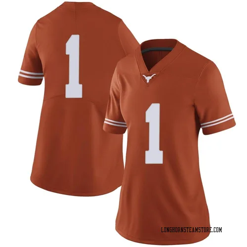Women's Nike Xavier Worthy Texas Longhorns Limited Orange Women Football College Jersey
