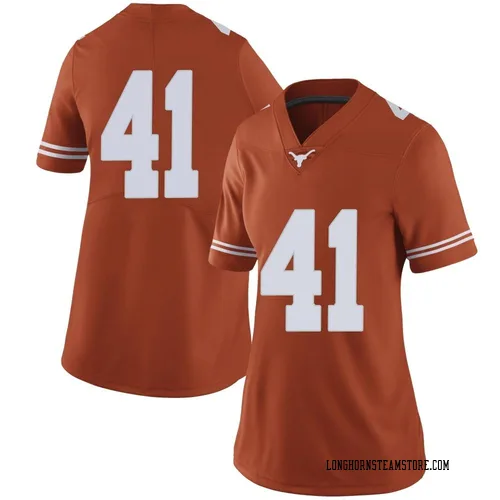 Women's Nike Ziky Umeozulu Texas Longhorns Limited Orange Women Football College Jersey