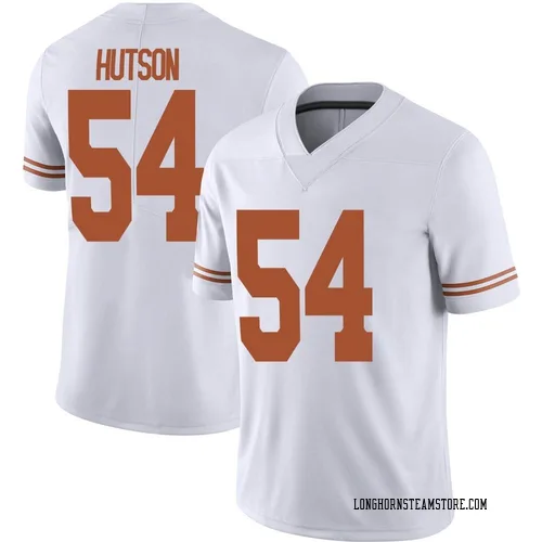Youth Nike Cole Hutson Texas Longhorns Limited White Alternate Football Jersey