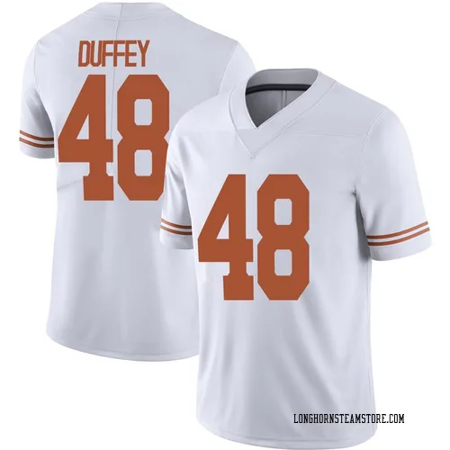 Youth Nike Jackson Duffey Texas Longhorns Limited White Alternate Football Jersey