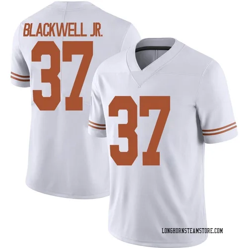 Youth Nike Morice Blackwell Jr. Texas Longhorns Limited White Alternate Football Jersey