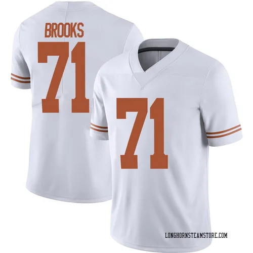 Youth Nike Nick Brooks Texas Longhorns Limited White Alternate Football Jersey