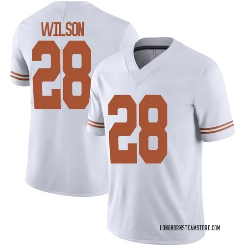 Youth Nike Santana Wilson Texas Longhorns Limited White Alternate Football Jersey